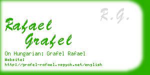 rafael grafel business card